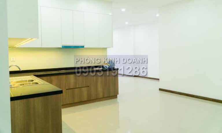 Căn hộ Opal Saigon Pearl cho thuê 4 phòng ngủ tầng 7 nhà trống view sông