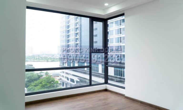 Căn hộ Opal Saigon Pearl cho thuê 4 phòng ngủ tầng 7 nhà trống view sông