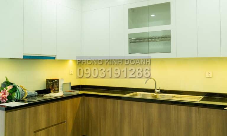 Cho thuê Opal Saigon Pearl 3 phòng ngủ lầu 30 nội thất cơ bản view sông