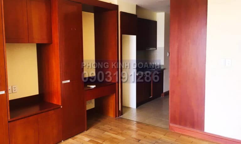Cho thuê căn hộ The Manor lầu 3 không nội thất 1 phòng ngủ view quận 1