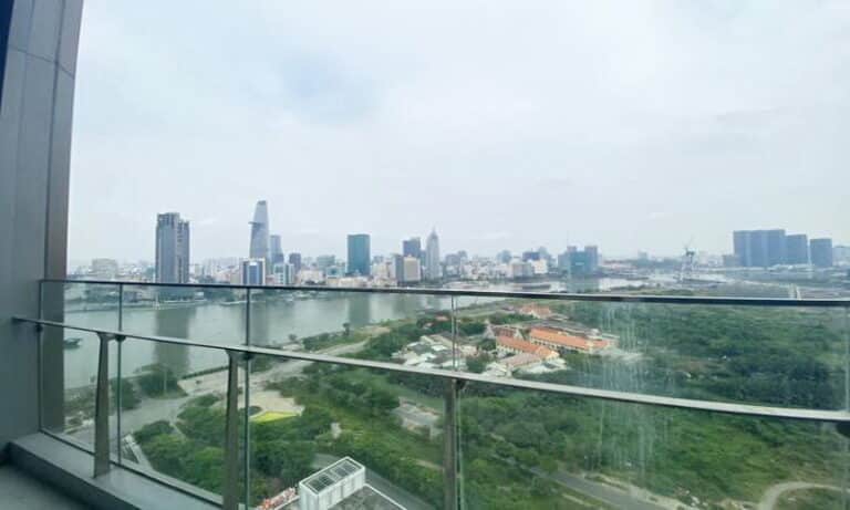 Empire City 1 phòng ngủ cho thuê tầng 15 toà Tilia nhà trống view quận 1