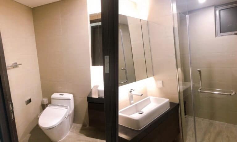 Cho thuê Empire City 1 phòng ngủ lầu 14 Tilia 1 phòng ngủ trống view Bitexco