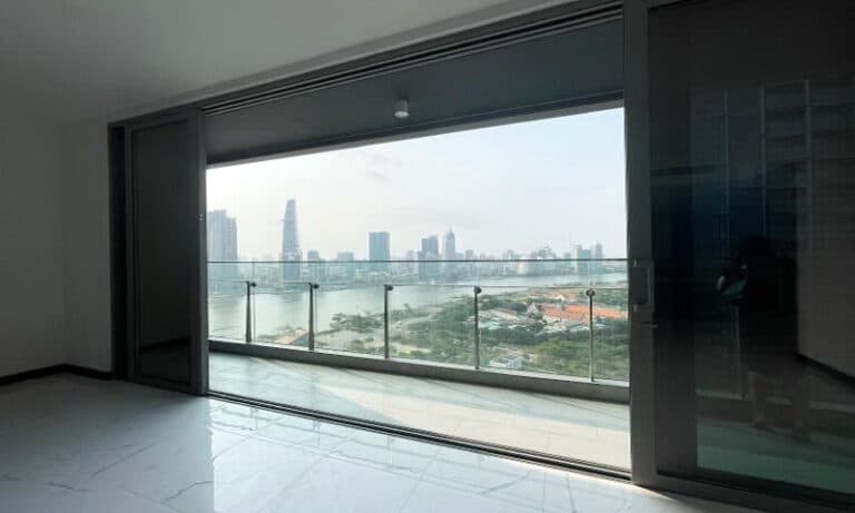Cho thuê Empire City 3 phòng ngủ view quận 1 lầu 22 block Tilia nhà trống