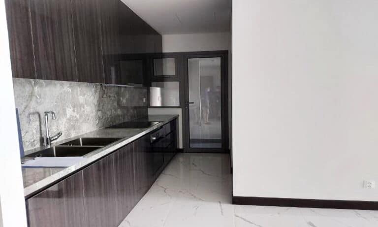 Cho thuê căn hộ Empire City 1 phòng ngủ view sông tầng 22 Tilia nhà trống