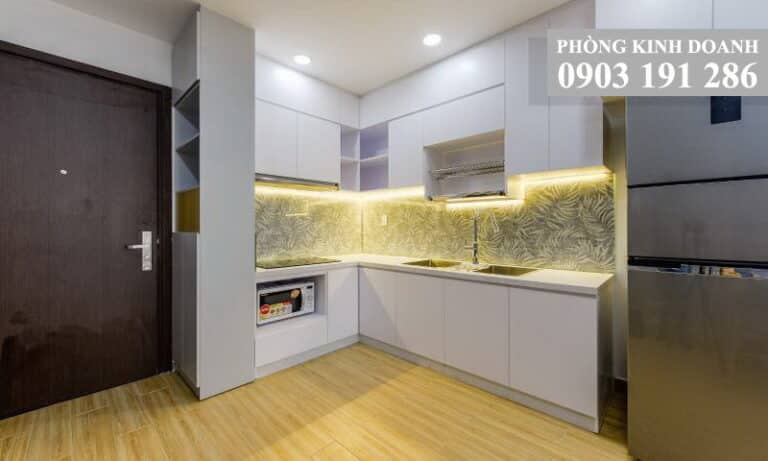 Cho thuê căn hộ Wilton Tower view thoáng tầng 8 toà A nhà đẹp 2 phòng ngủ