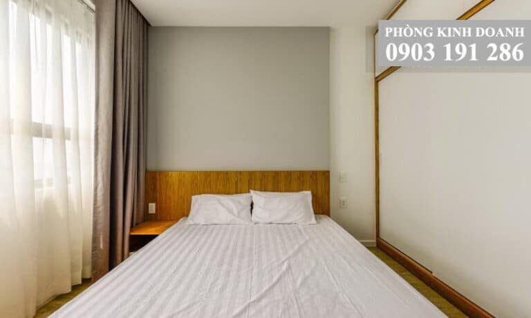 Cho thuê căn hộ Wilton Tower tầng 19 block A nội thất full 2 phòng ngủ thoáng