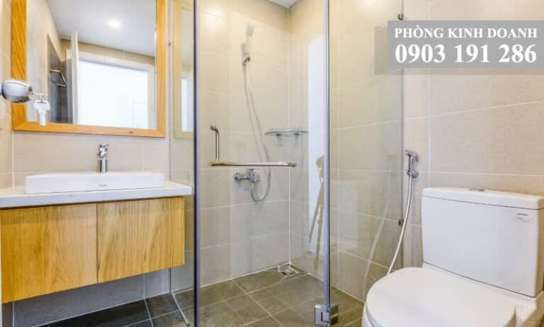 Cho thuê căn hộ Wilton Tower tầng 19 block A nội thất full 2 phòng ngủ thoáng