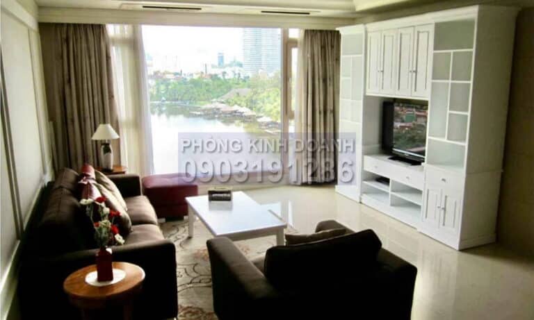 Căn hộ Cantavil Hoàn Cầu Bình Thạnh cho thuê view hồ 3 phòng ngủ tầng 6 nội thất