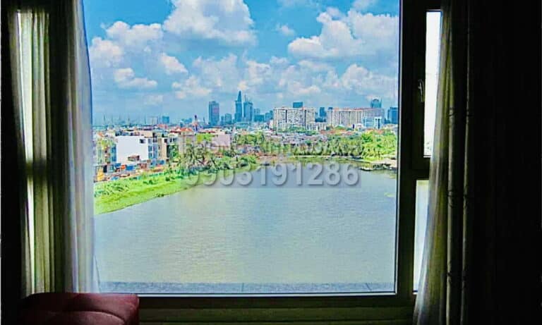 Căn hộ Cantavil Hoàn Cầu Bình Thạnh cho thuê view hồ 3 phòng ngủ tầng 6 nội thất