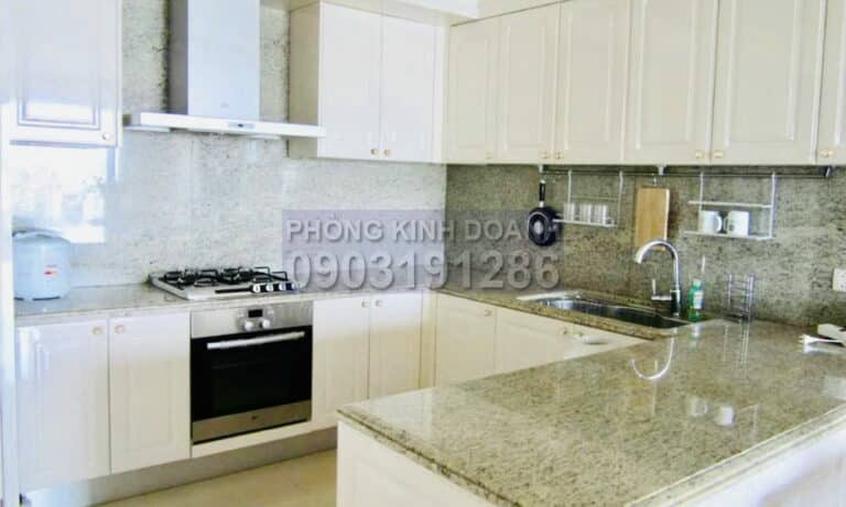 Căn hộ Cantavil Hoàn Cầu Bình Thạnh cho thuê view hồ 3 phòng ngủ tầng 6 nội thất