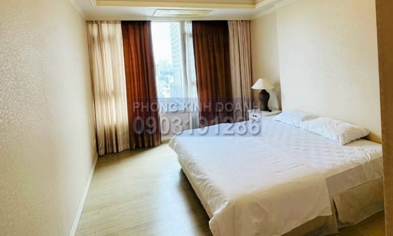 Cantavil Hoàn Cầu cho thuê view thoáng mát 3 phòng ngủ lầu 15 có nội thất