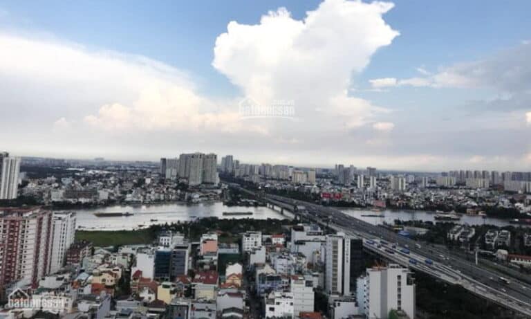 Cho thuê căn hộ Pearl Plaza 3 phòng ngủ view thành phố tầng 28 đầy đủ nội thất