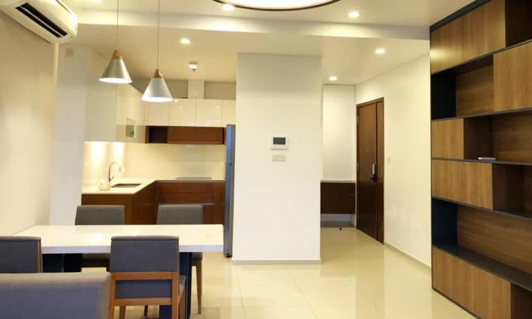 Cho thuê căn hộ Pearl Plaza Bình Thạnh 2 phòng ngủ view sông tầng 22 nhà đẹp