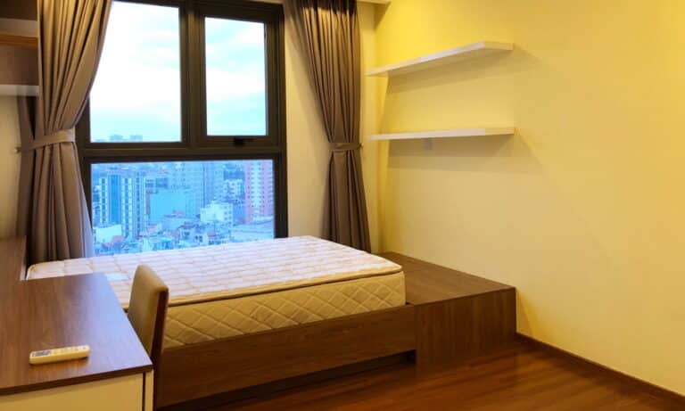 Cho thuê căn hộ Pearl Plaza Bình Thạnh 2 phòng ngủ view sông tầng 22 nhà đẹp