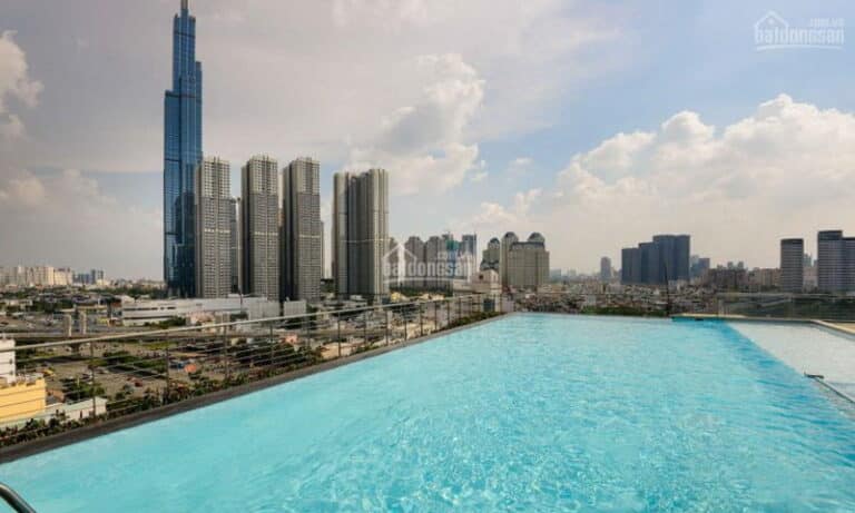 Cho thuê Pearl Plaza Bình Thạnh 2 phòng ngủ thoáng tầng 7 nội thất cao cấp