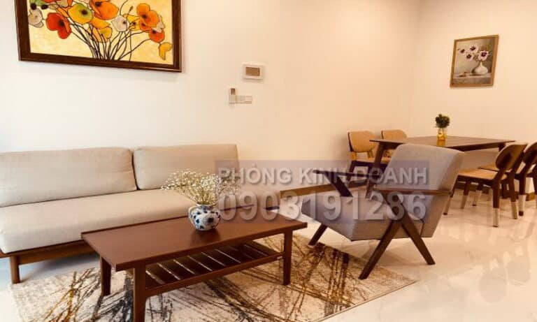 Bán căn hộ Sunwah Pearl tầng cao nội thất cao cấp 2 phòng ngủ view sông