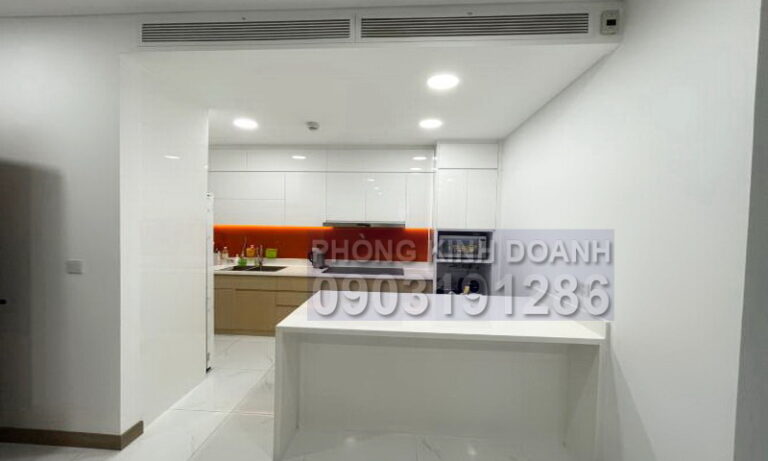 Cho thuê căn hộ Sunwah Pearl tầng 9 có nội thất 2 phòng ngủ view quận 1