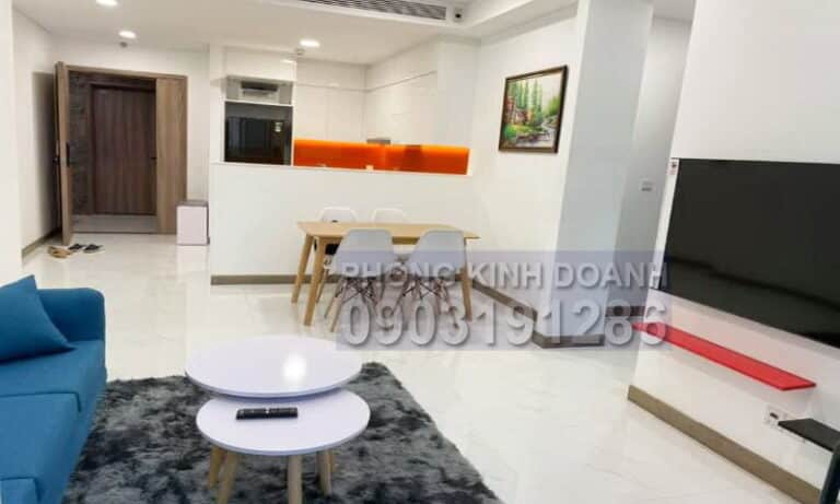 Căn hộ Sunwah Pearl cho thuê lầu 10 nội thất full 1 phòng ngủ view thoáng
