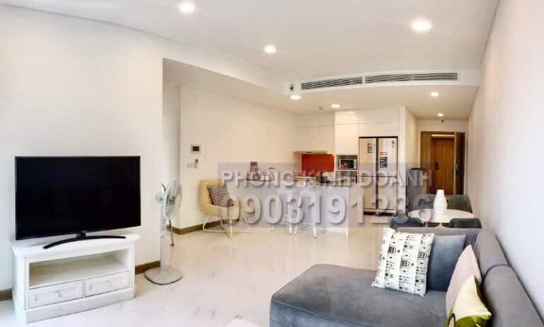 Căn hộ cho thuê Sunwah Pearl tầng 12 full nội thất 2 phòng ngủ view sông