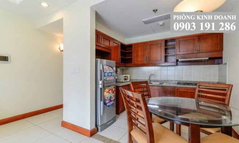 Cho thuê 2 phòng ngủ The Manor diện tích 80 View Quận 1