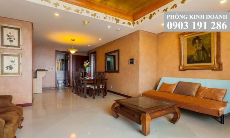 Cho thuê The Manor tầng 19 toà AE full nội thất 2 phòng ngủ view Văn Thánh
