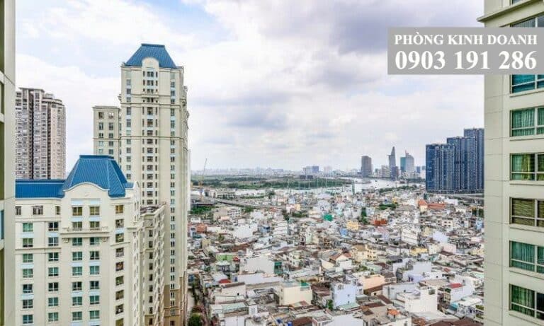 Cho thuê căn hộ 2PN The Manor, Giá 20tr/tháng, tầng cao AE, nội thất đầy đủ