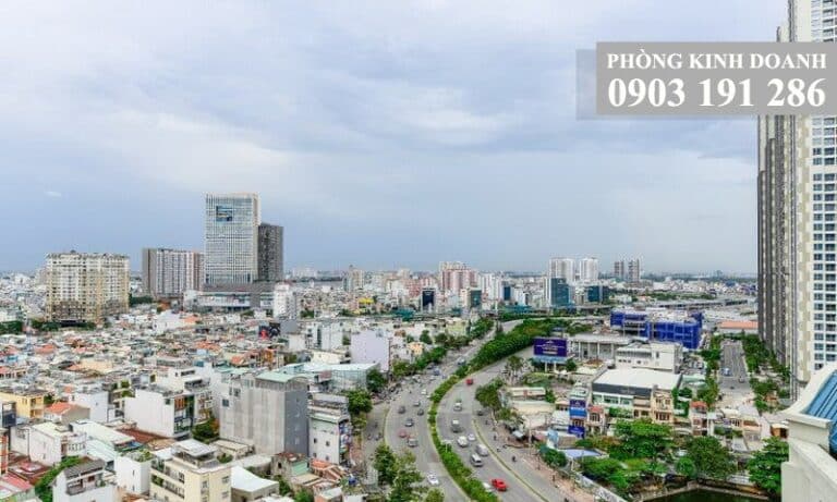Cho thuê căn hộ 2pn The Manor, Full Nội Thất, Giá 20tr/tháng
