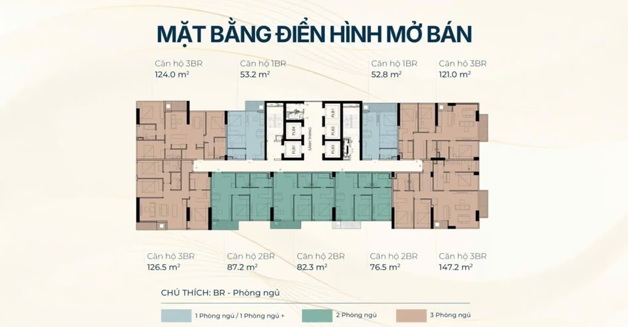 Mặt bằng căn hộ Lancaster Lincoln mới nhất: Thiết kế tối ưu