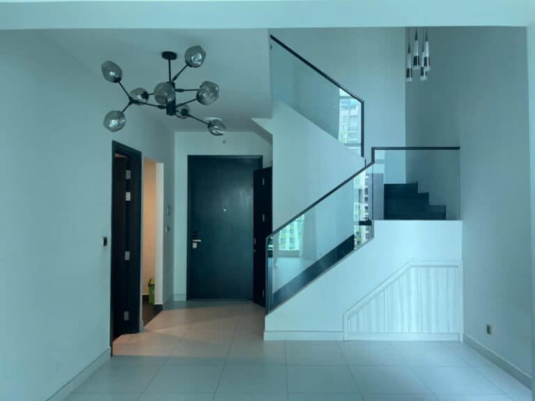 Thuê Duplex Feliz En Vista 3 phòng ngủ nhà nội thất cơ bản, lầu cao