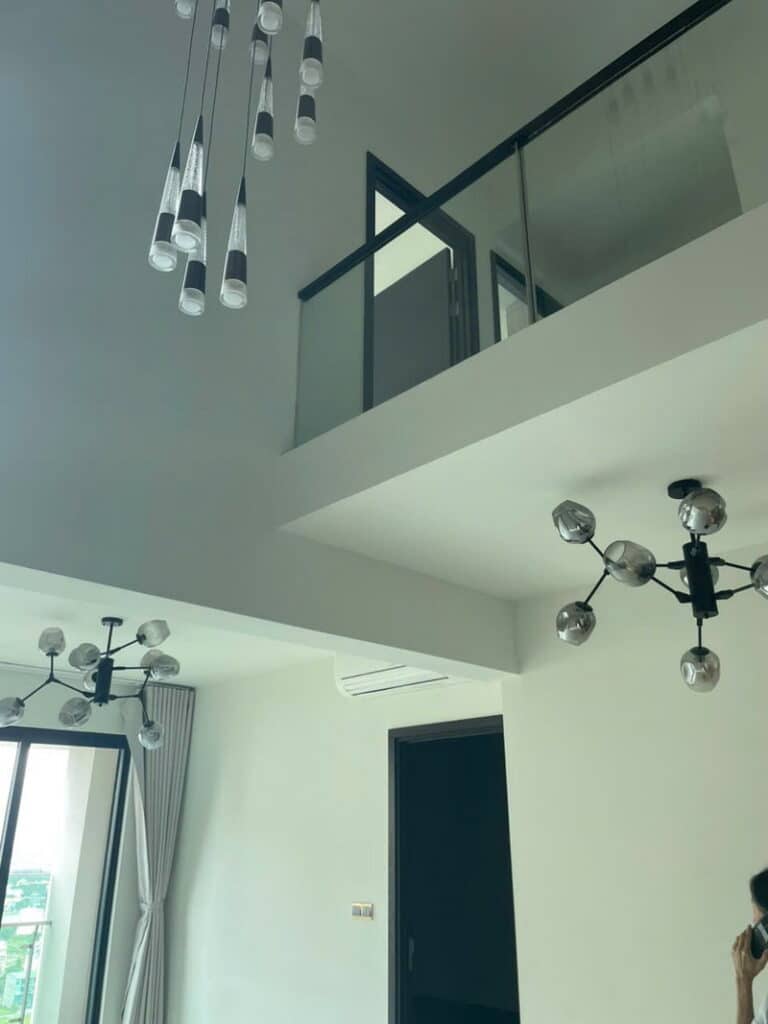 Thuê Duplex Feliz En Vista 3 phòng ngủ nhà nội thất cơ bản, lầu cao
