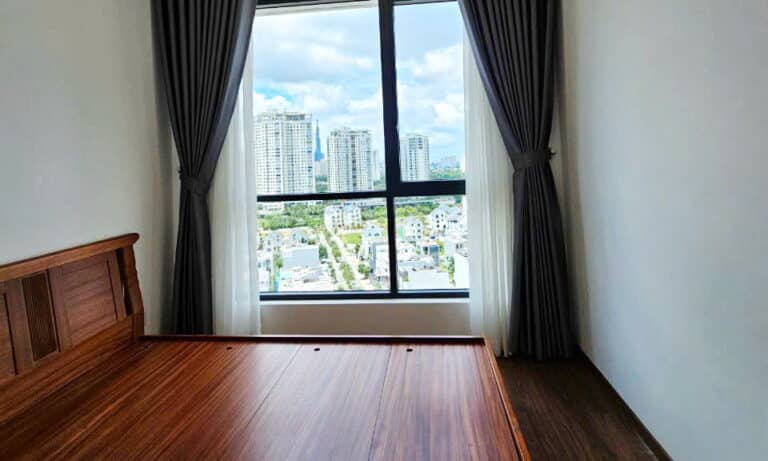 Căn hộ One Verandah cho thuê 3 phòng ngủ lầu cao nhà trống view sông