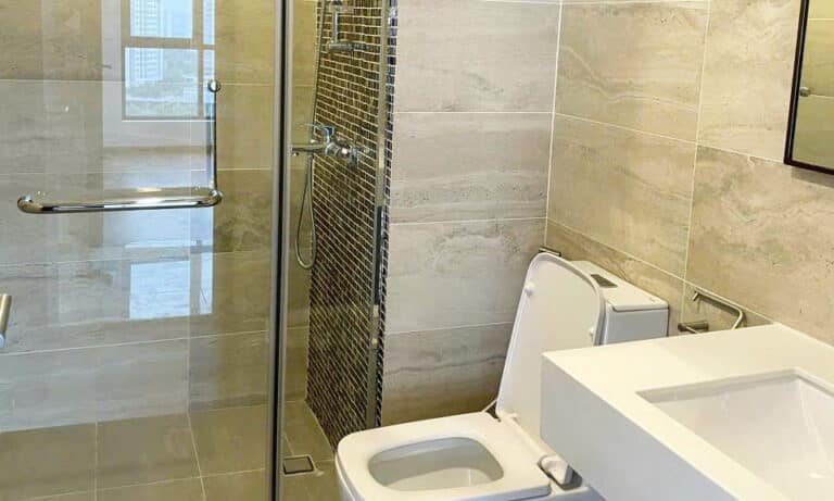 Căn hộ One Verandah cho thuê 3 phòng ngủ lầu cao nhà trống view sông