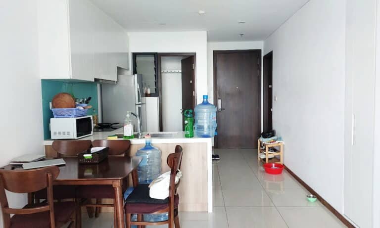 One Verandah căn hộ cho thuê 1 phòng ngủ tầng thấp mát nội thất đầy đủ