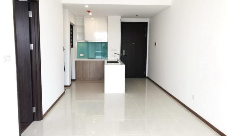 One Verandah căn hộ cho thuê 1 phòng ngủ tầng thấp nhà trống view sông
