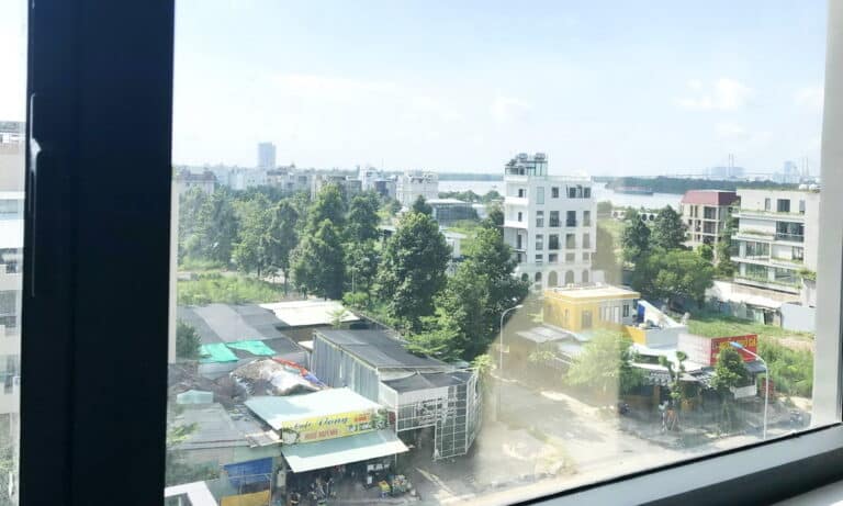 One Verandah căn hộ cho thuê 1 phòng ngủ tầng thấp nhà trống view sông