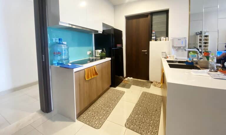 Cho thuê căn hộ One Verandah 2 phòng ngủ lầu thấp đủ nội thất view sông