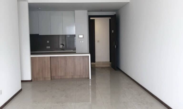 Căn hộ One Verandah cho thuê 3 phòng ngủ lầu trung nhà trống view sông