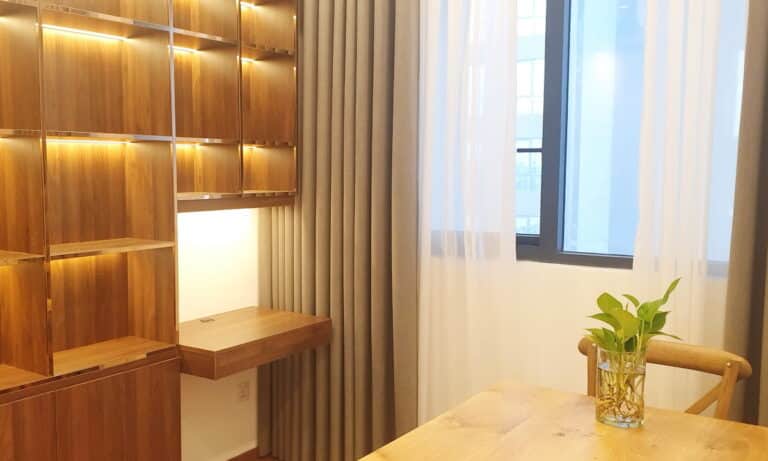 Căn hộ One Verandah cho thuê 3 phòng ngủ nội thất xịn lầu cao view sông