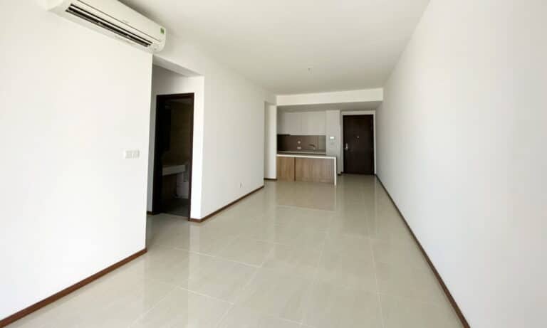 Căn hộ One Verandah cho thuê 3 phòng ngủ tầng cao nhà trống view sông