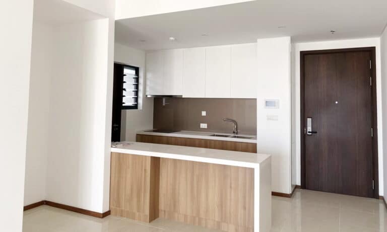 Căn hộ One Verandah cho thuê 3 phòng ngủ tầng cao nhà trống view sông