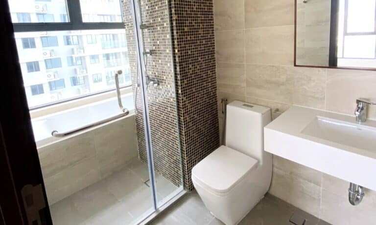 Căn hộ One Verandah cho thuê 3 phòng ngủ tầng cao nhà trống view sông