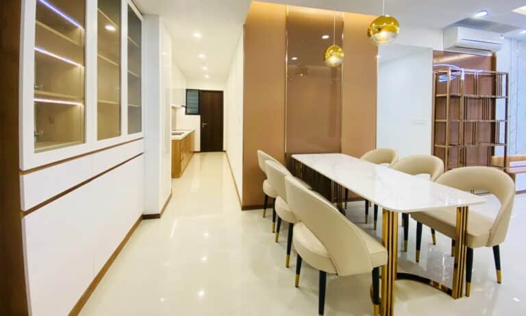 Căn hộ One Verandah 3 phòng ngủ cho thuê lầu cao nội thất đẹp view sông