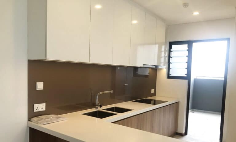 Căn hộ One Verandah cho thuê 3 phòng ngủ lầu thấp nhà trống view sông