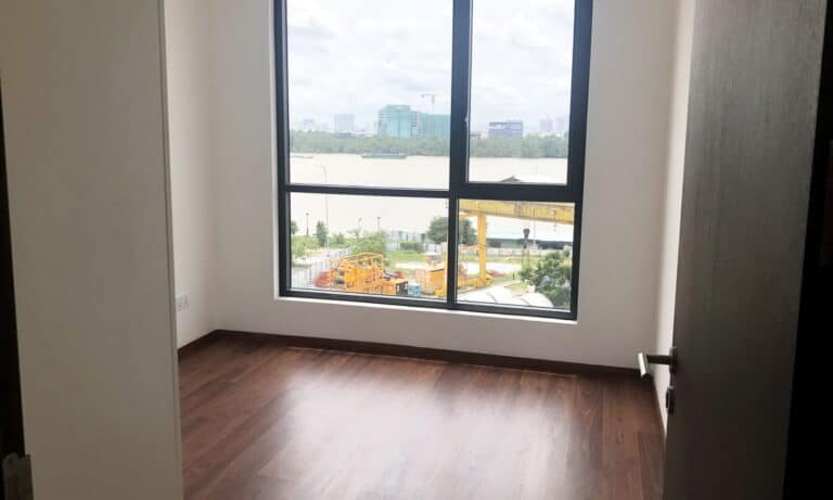 Căn hộ One Verandah cho thuê 3 phòng ngủ lầu thấp nhà trống view sông