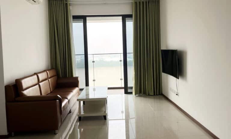 Căn hộ One Verandah cho thuê 3 phòng ngủ tầng cao đủ nội thất view sông