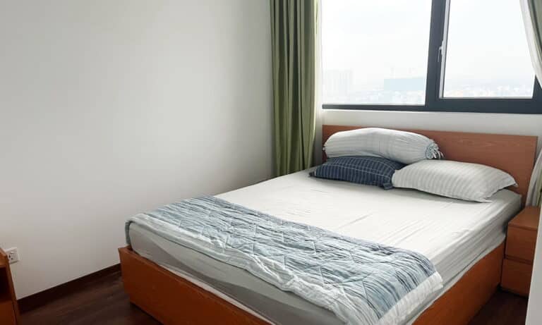 Căn hộ One Verandah cho thuê 3 phòng ngủ tầng cao đủ nội thất view sông