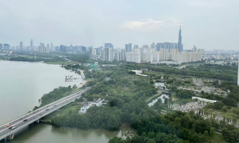 Cho thuê căn duplex Đảo Kim Cương lầu cao đầy đủ nội thất view sông L81