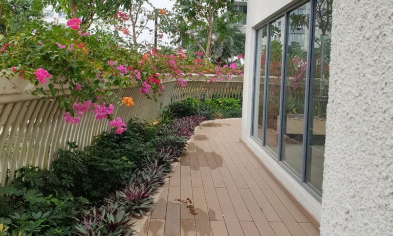 Cho thuê villa duplex Đảo Kim Cương lầu thấp không nội thất view hồ bơi