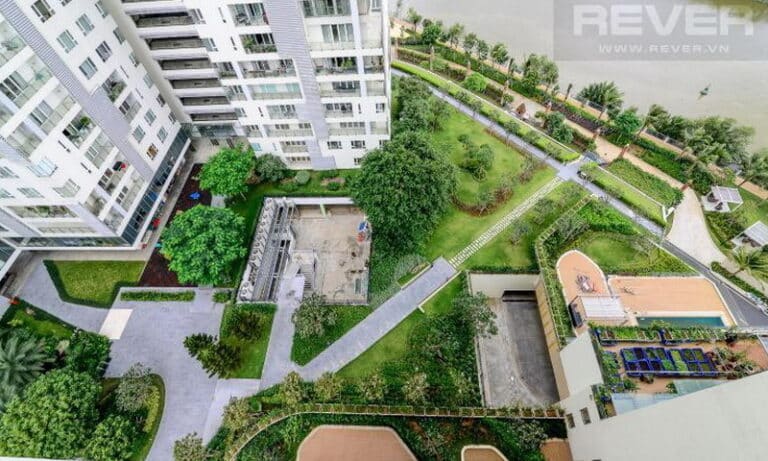 Căn hộ Đảo Kim Cương cho thuê 3 phòng tầng cao có nội thất view sông L81