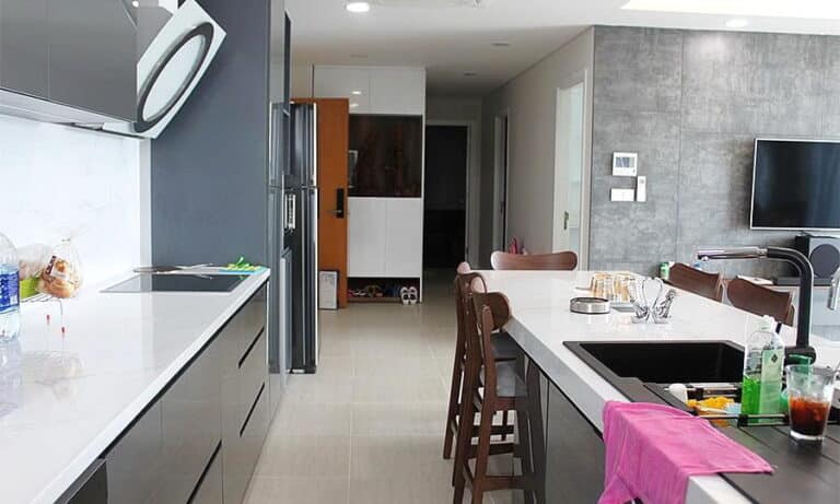 Đảo Kim Cương cho thuê căn hộ 3 phòng ngủ lầu cao đủ nội thất view sông